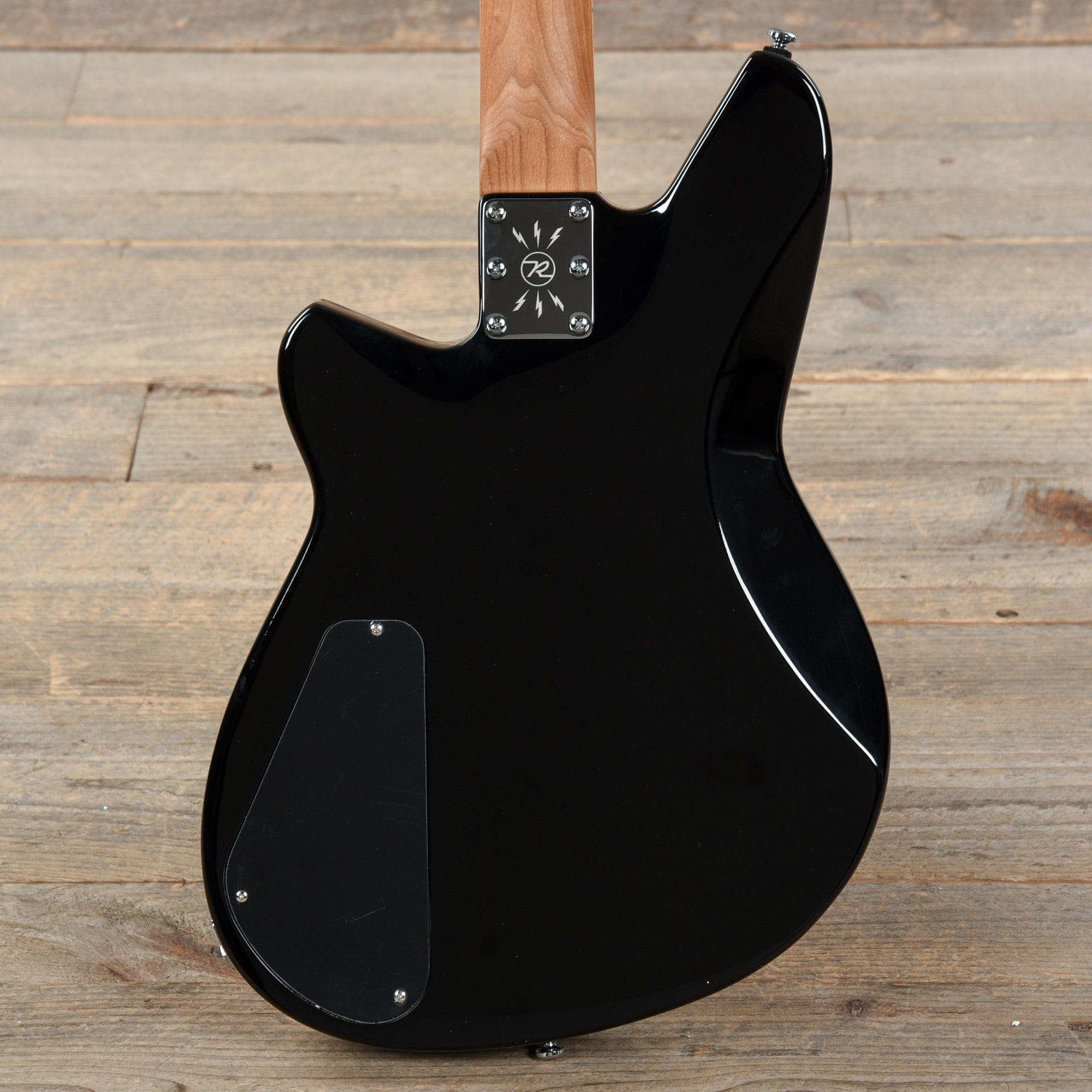 Reverend Descent RA Baritone Midnight Black Electric Guitars / Solid Body