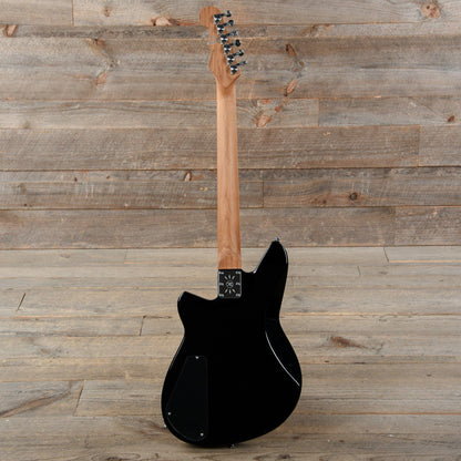 Reverend Descent RA Baritone Midnight Black Electric Guitars / Solid Body