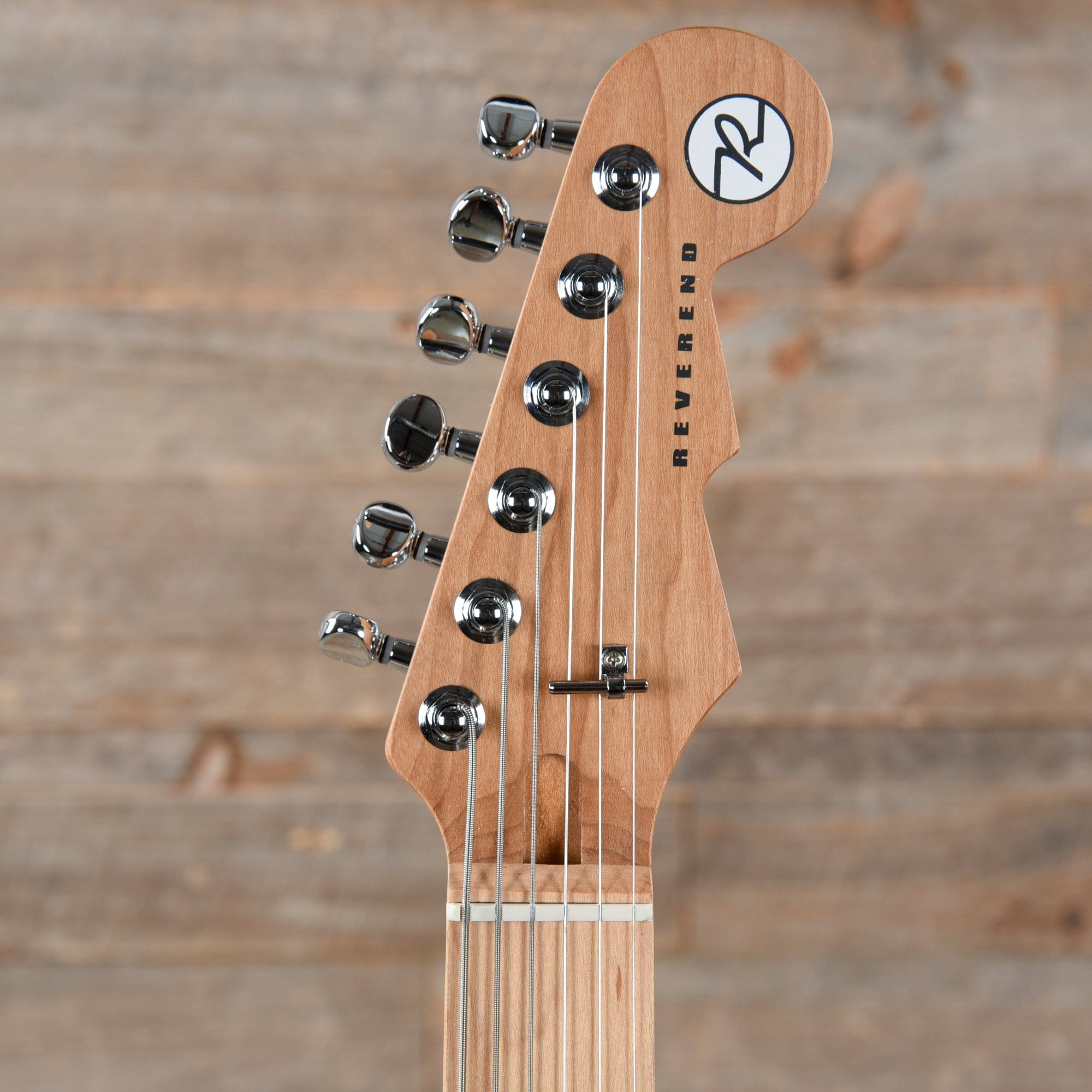 Reverend Descent RA Baritone Midnight Black Electric Guitars / Solid Body