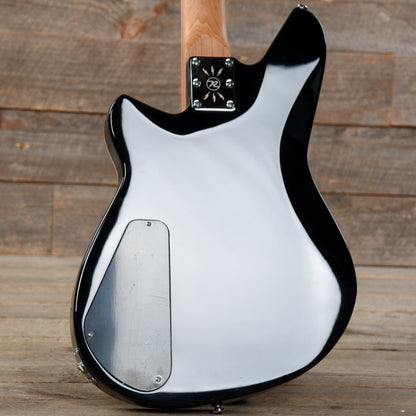 Reverend Descent RA Baritone Midnight Black Electric Guitars / Solid Body