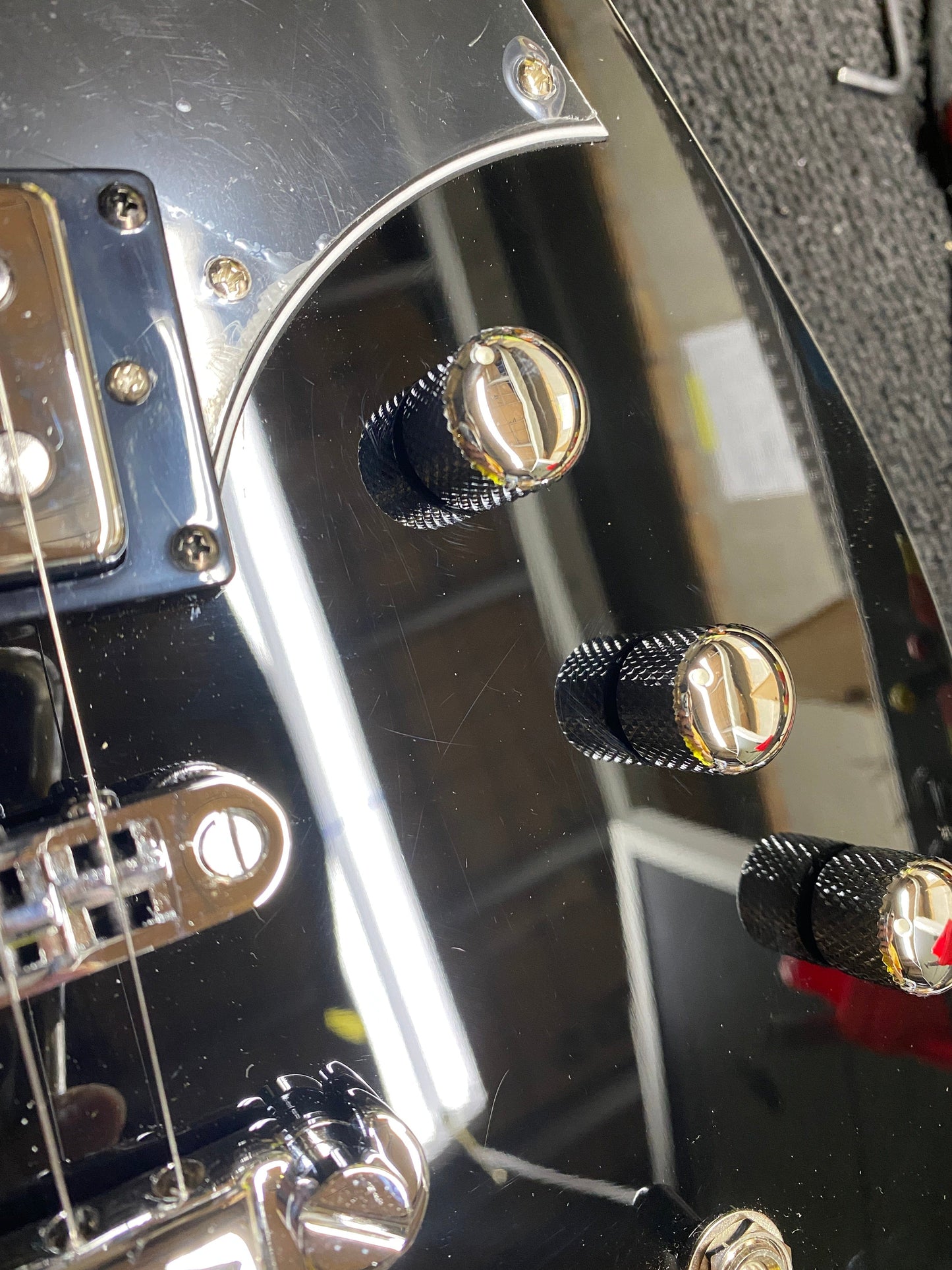 Reverend Descent RA Baritone Midnight Black Electric Guitars / Solid Body