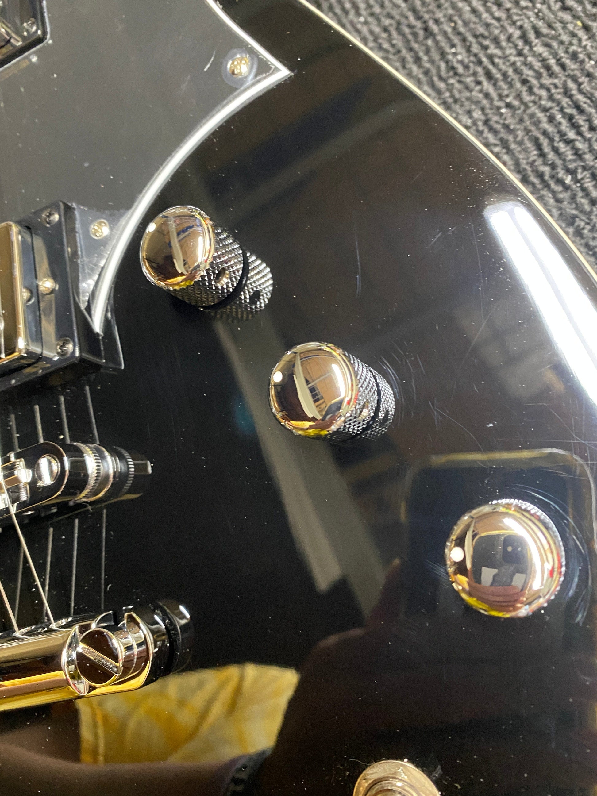 Reverend Descent RA Baritone Midnight Black Electric Guitars / Solid Body