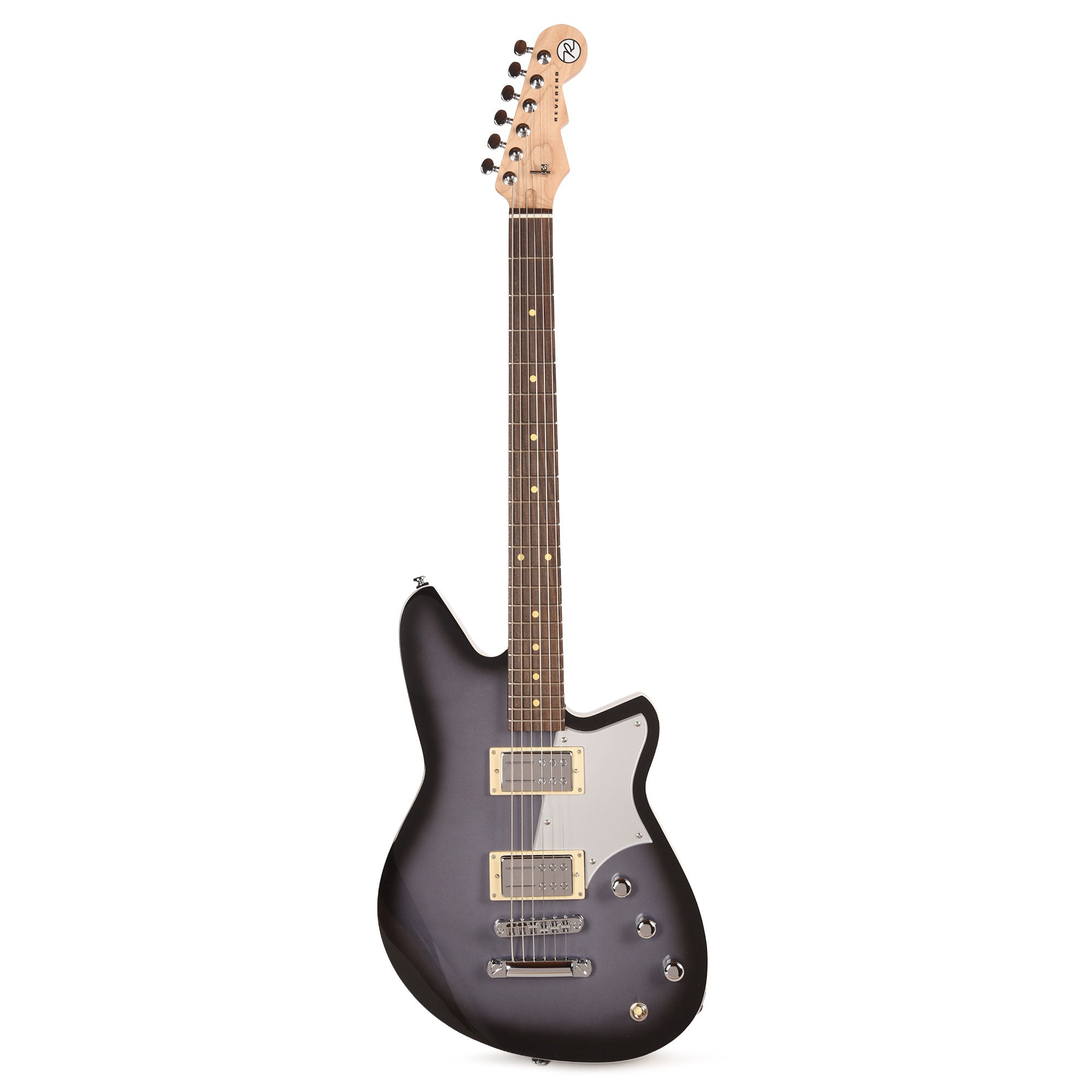 Reverend Descent RA Baritone Periwinkle Burst Electric Guitars / Solid Body
