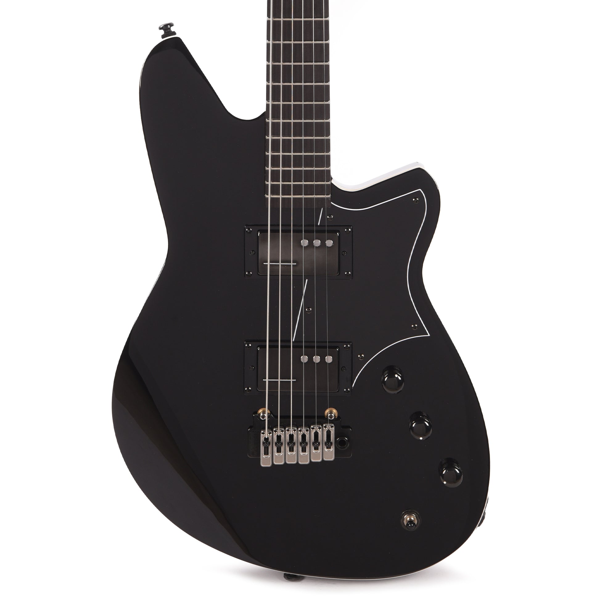 Reverend Descent W Baritone Blackout Electric Guitars / Solid Body