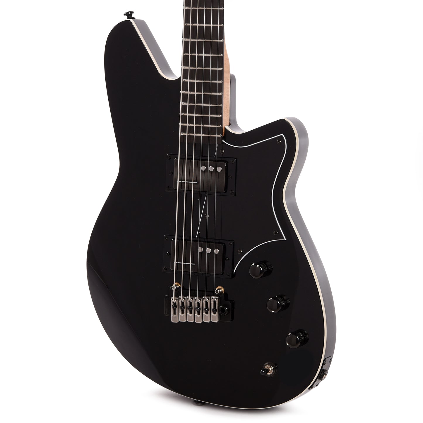 Reverend Descent W Baritone Blackout Electric Guitars / Solid Body