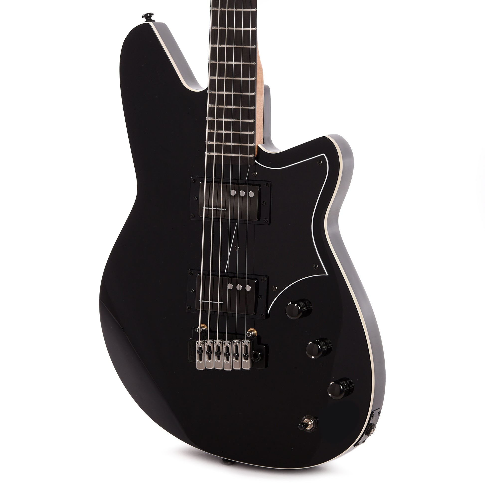 Reverend Descent W Baritone Blackout Electric Guitars / Solid Body