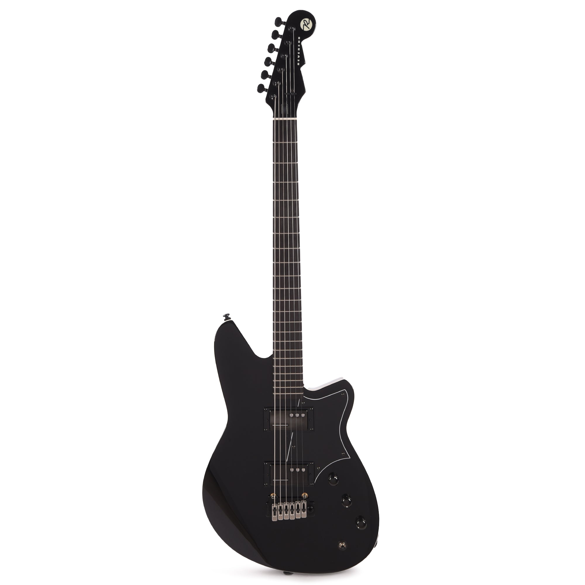 Reverend Descent W Baritone Blackout Electric Guitars / Solid Body