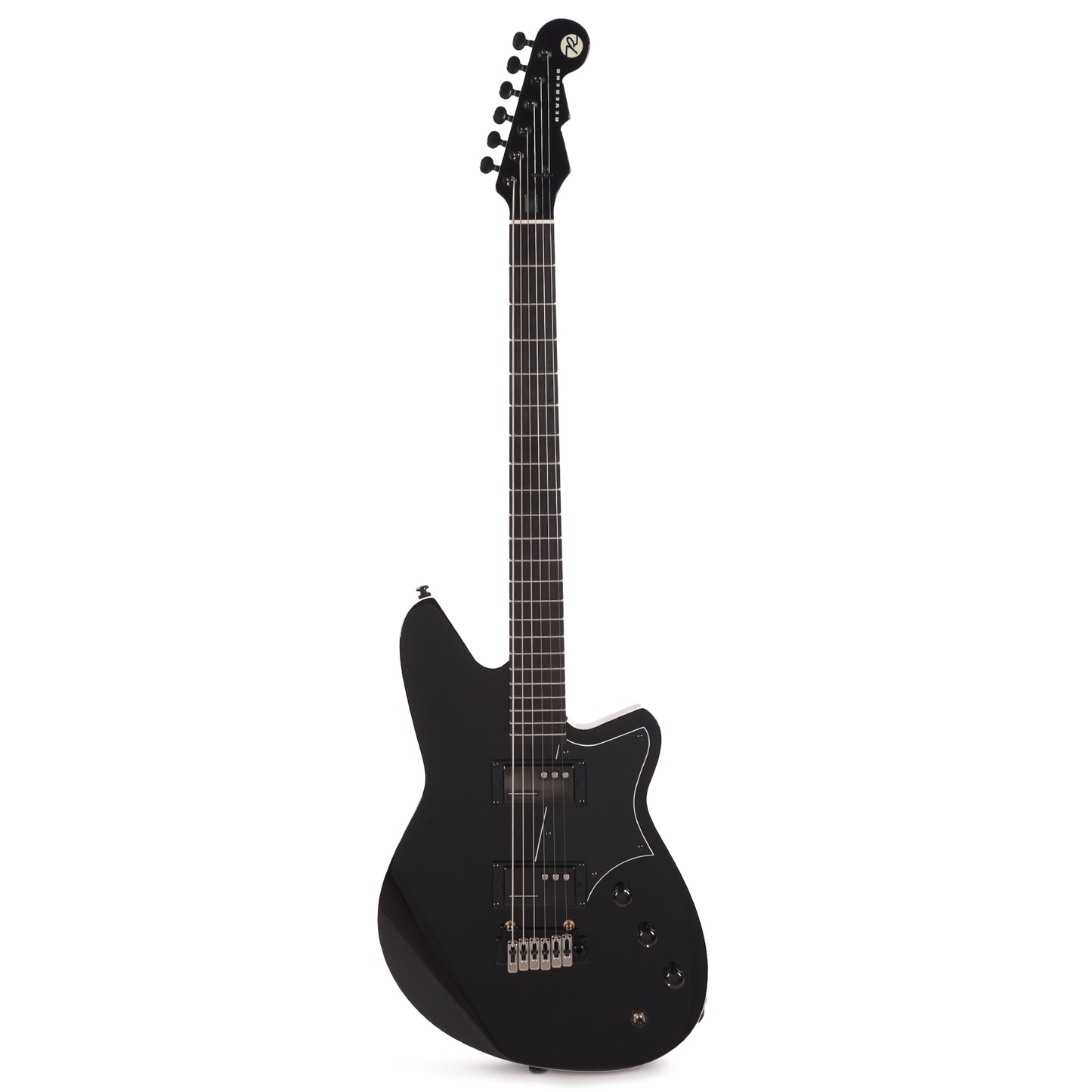 Reverend Descent W Baritone Blackout Electric Guitars / Solid Body