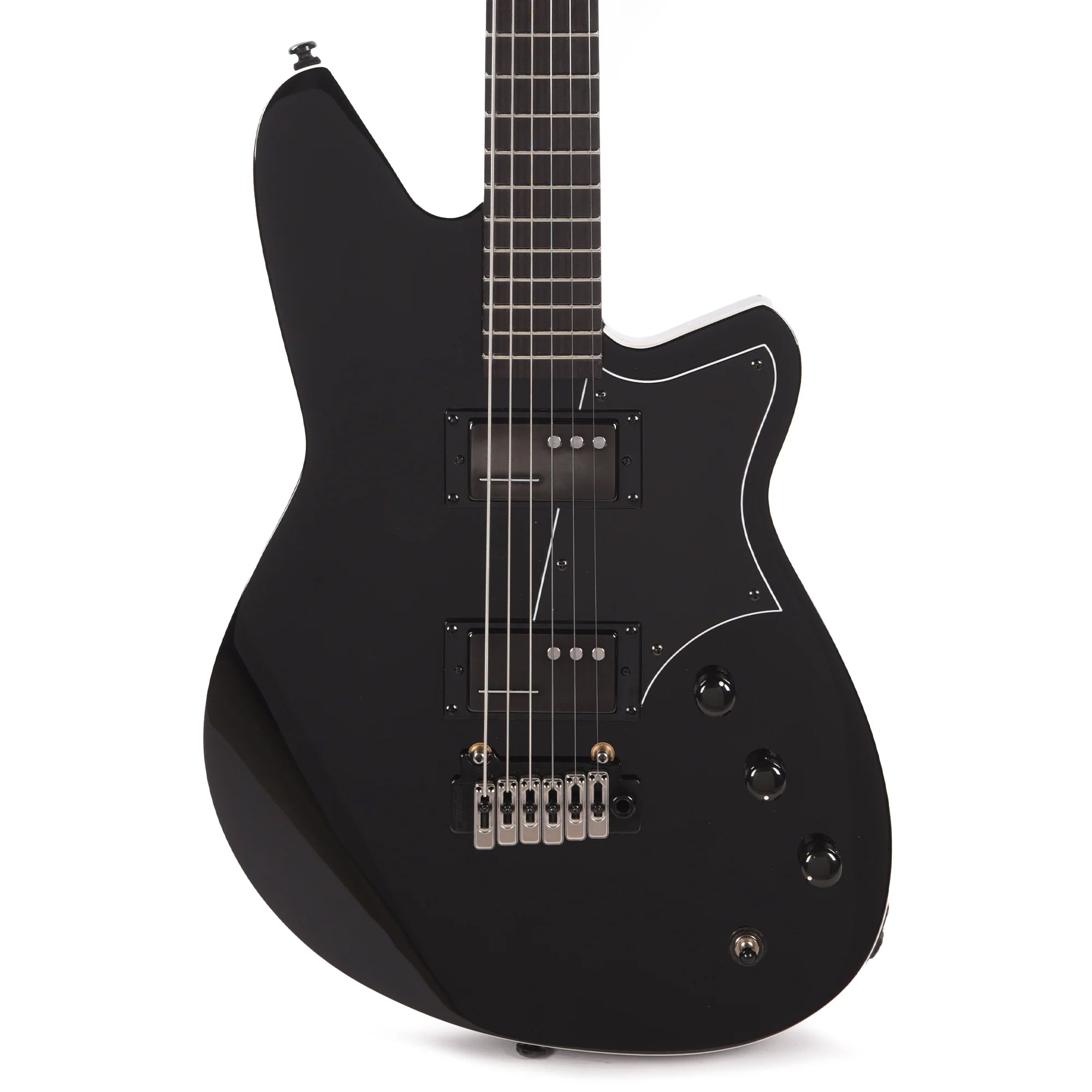 Reverend Descent W Baritone Blackout Electric Guitars / Solid Body