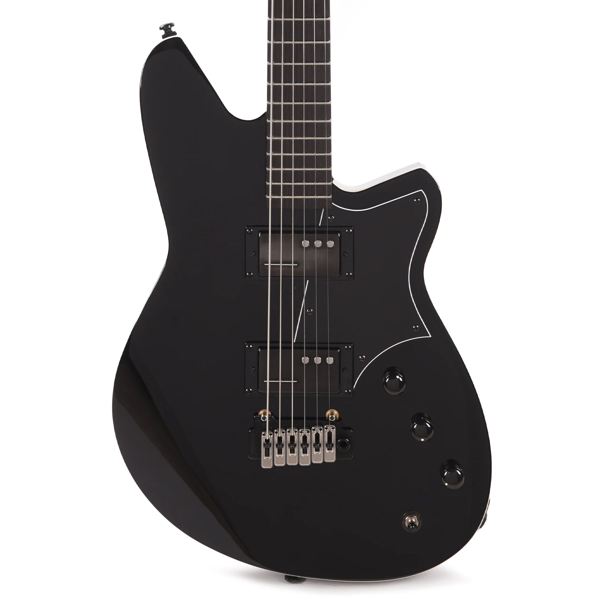 Reverend Descent W Baritone Blackout Electric Guitars / Solid Body
