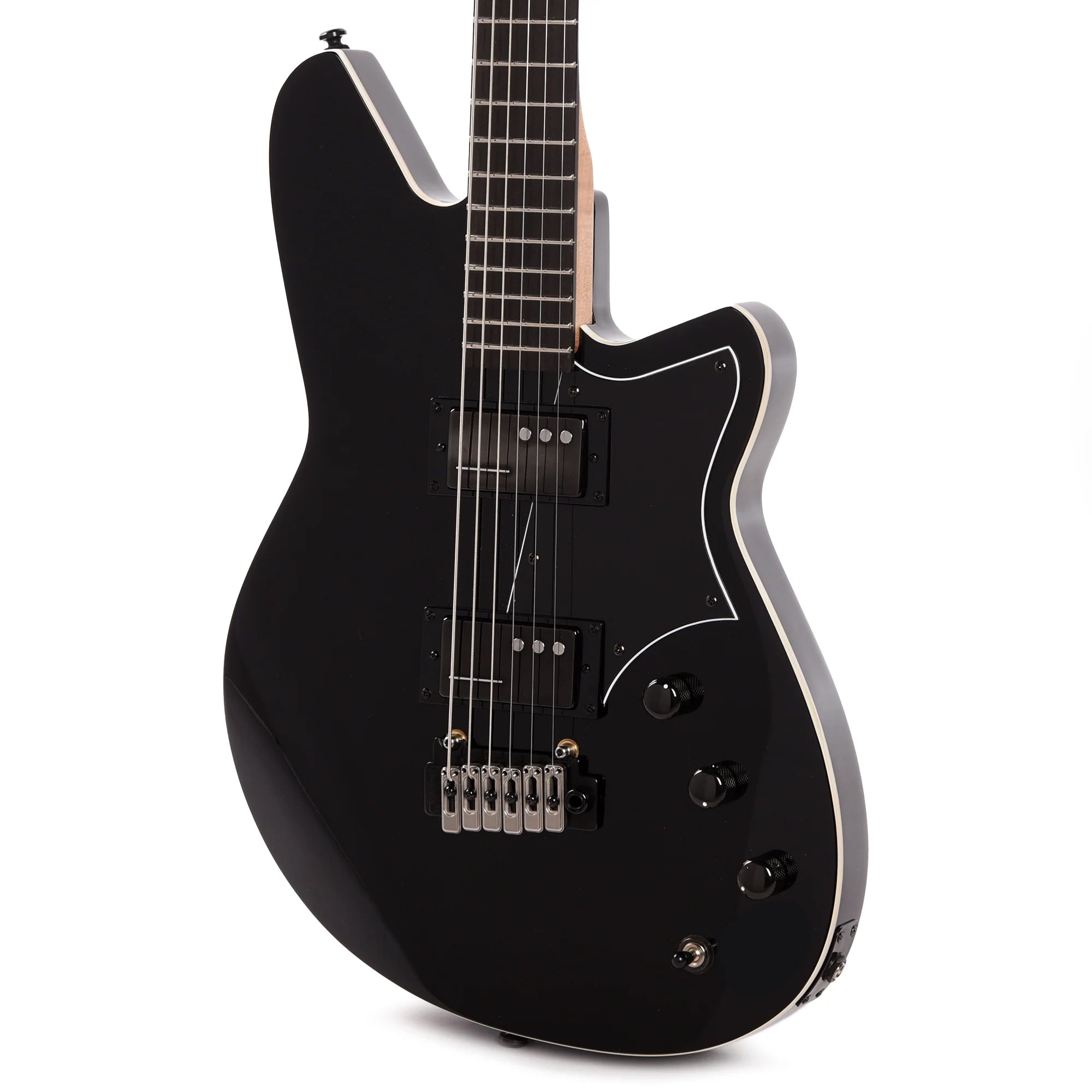 Reverend Descent W Baritone Blackout Electric Guitars / Solid Body