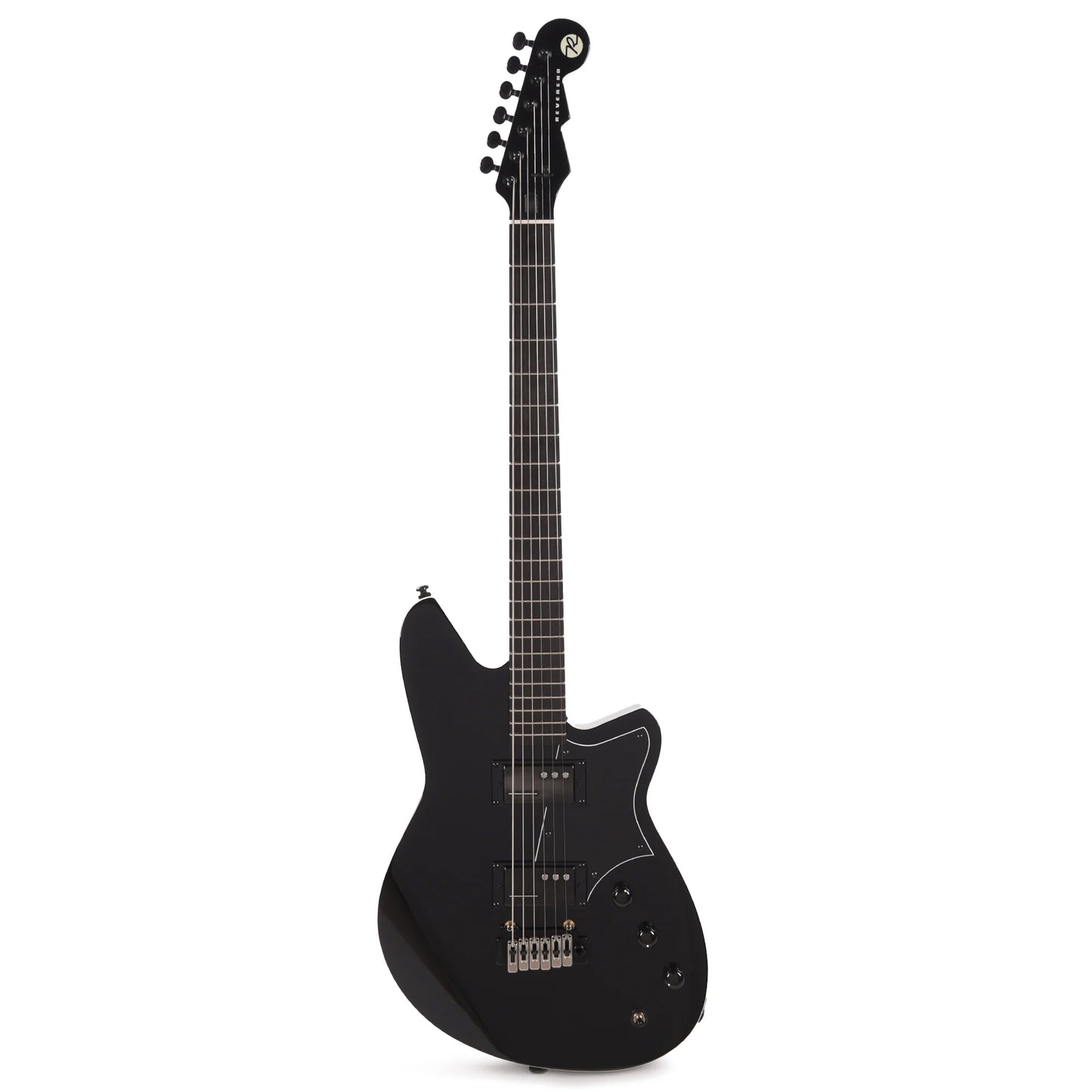 Reverend Descent W Baritone Blackout Electric Guitars / Solid Body