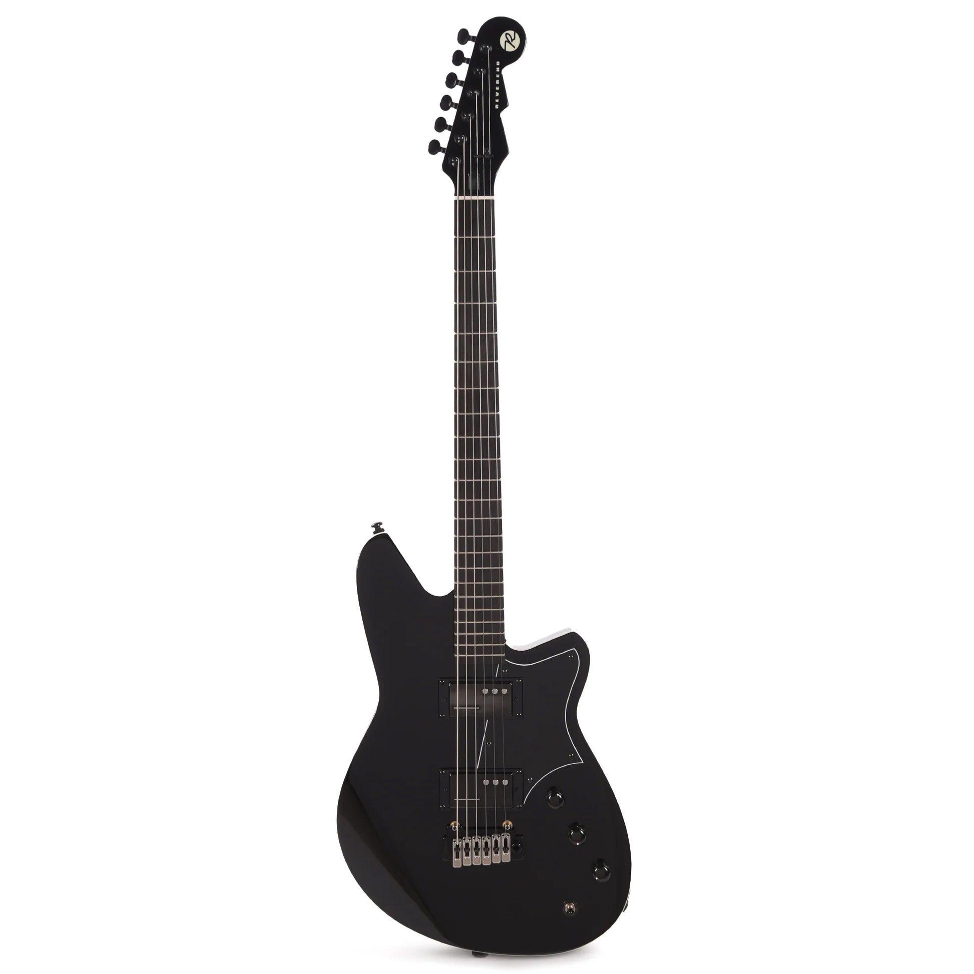 Reverend Descent W Baritone Blackout Electric Guitars / Solid Body