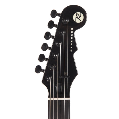 Reverend Descent W Baritone Blackout Electric Guitars / Solid Body