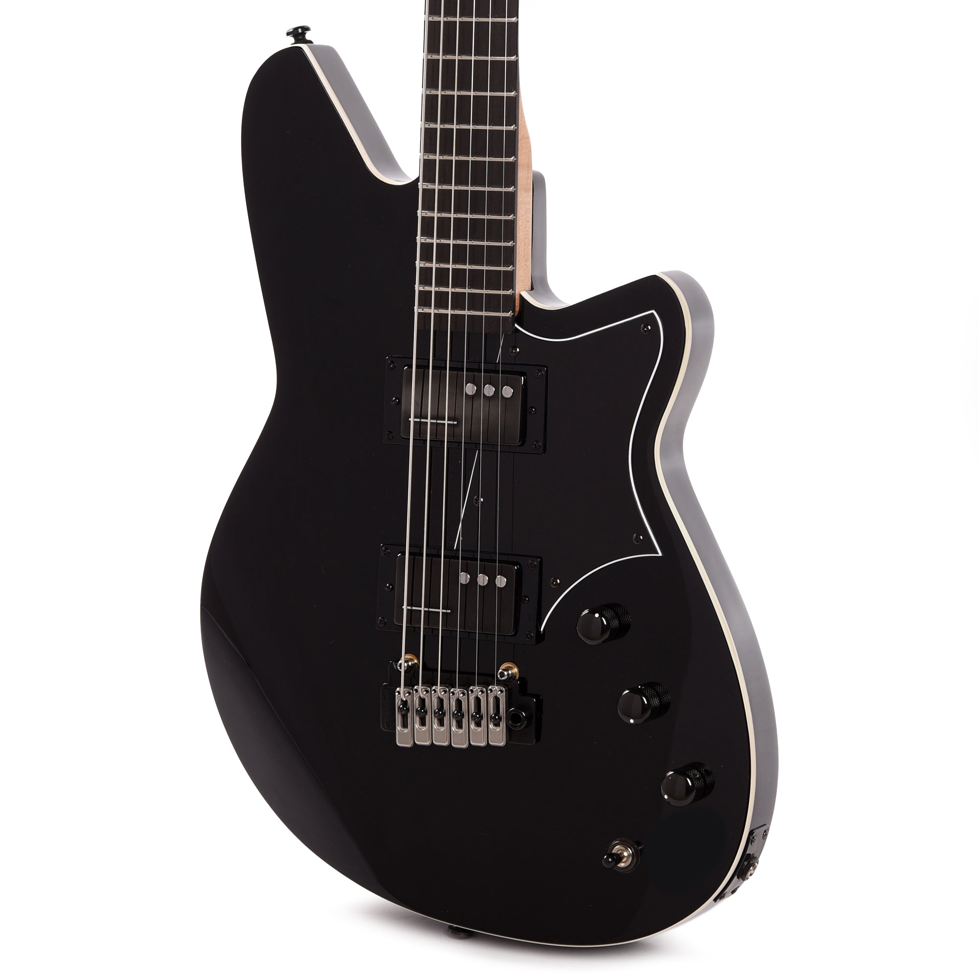 Reverend Descent W Baritone Blackout Electric Guitars / Solid Body