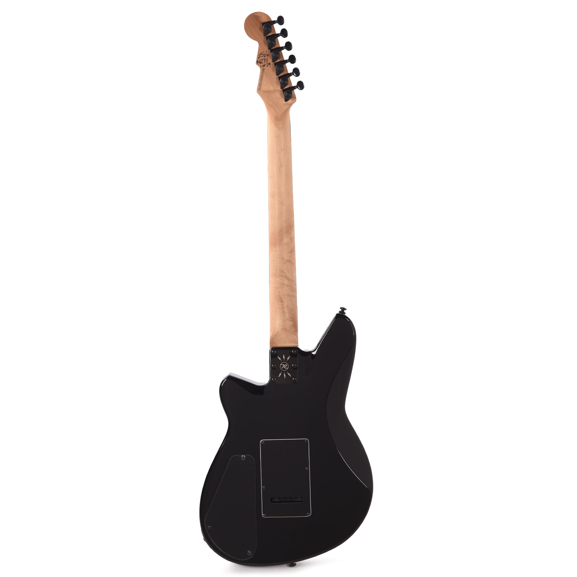 Reverend Descent W Baritone Blackout Electric Guitars / Solid Body