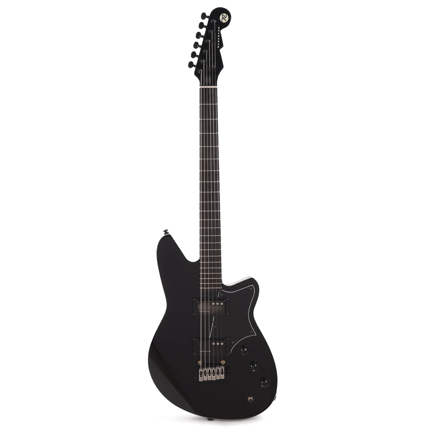 Reverend Descent W Baritone Blackout Electric Guitars / Solid Body