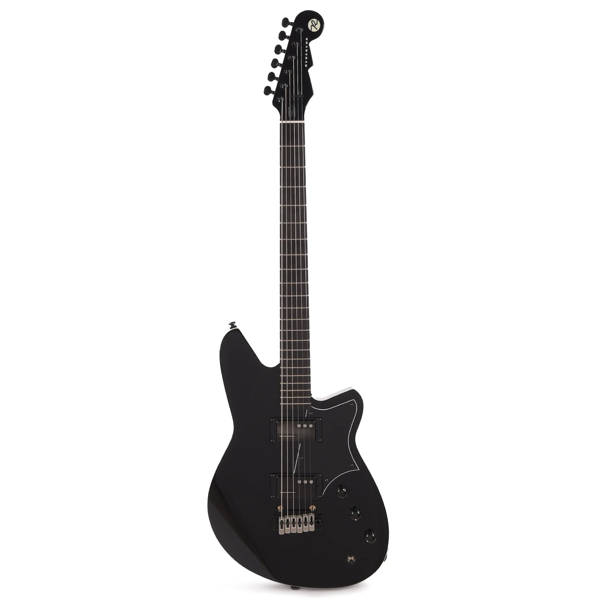 Reverend Descent W Baritone Blackout Electric Guitars / Solid Body