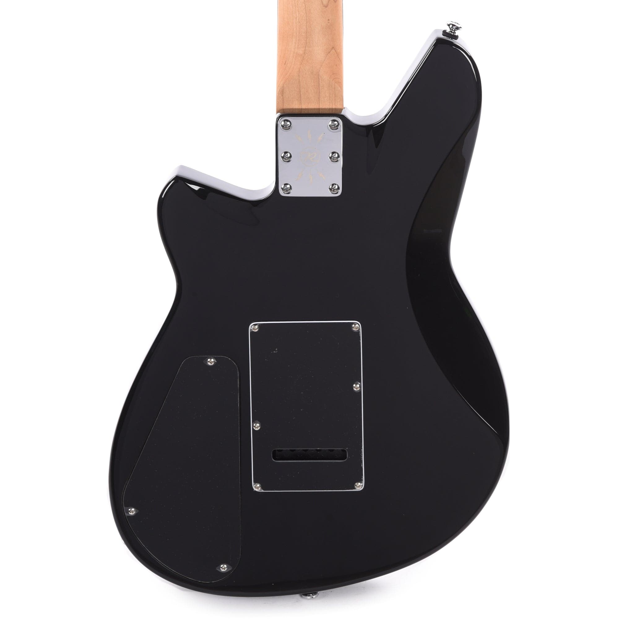 Reverend Descent W Baritone Midnight Black Electric Guitars / Solid Body