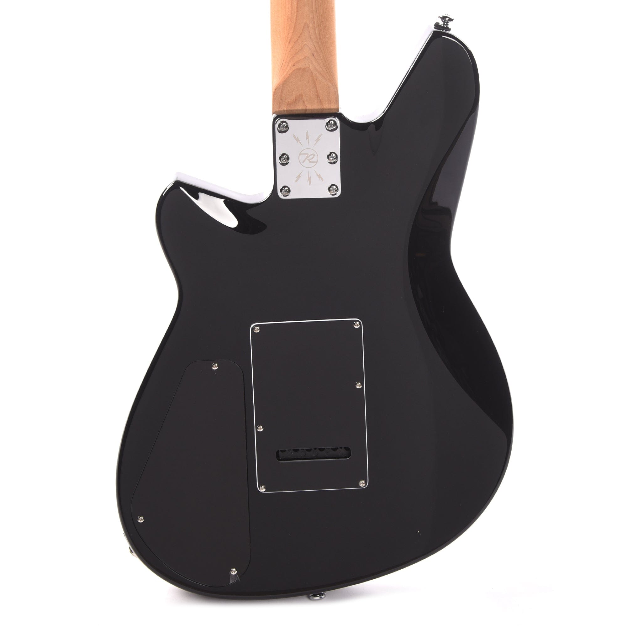 Reverend Descent W Baritone Midnight Black Electric Guitars / Solid Body