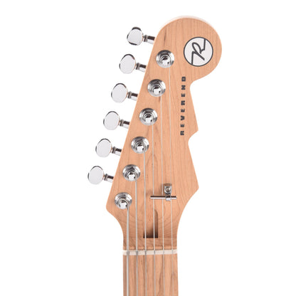 Reverend Descent W Baritone Midnight Black Electric Guitars / Solid Body