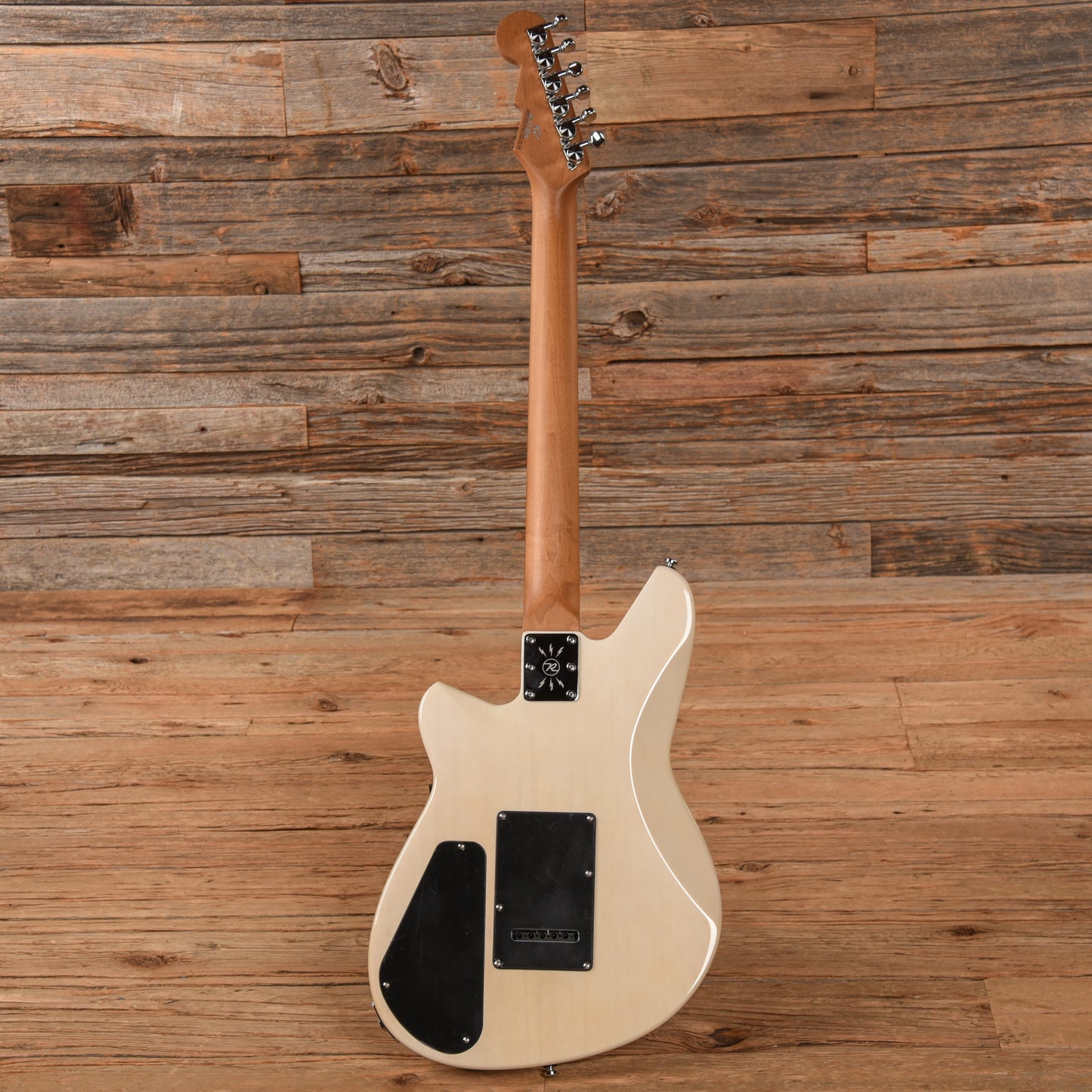 Reverend Descent W Baritone Transparent White Electric Guitars / Solid Body