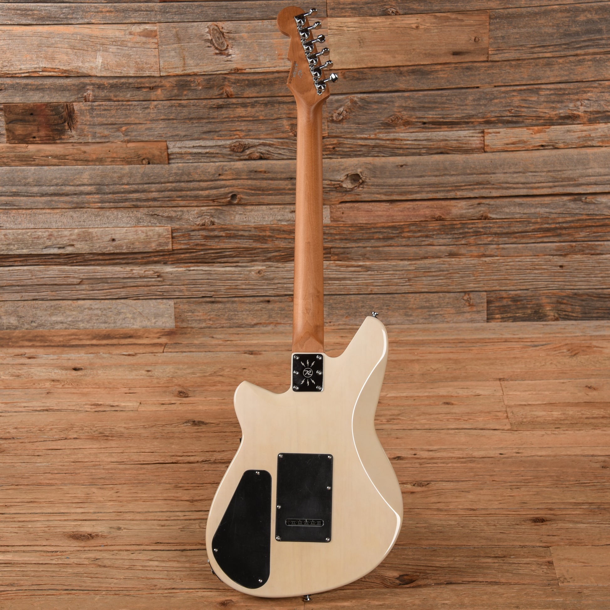 Reverend Descent W Baritone Transparent White Electric Guitars / Solid Body