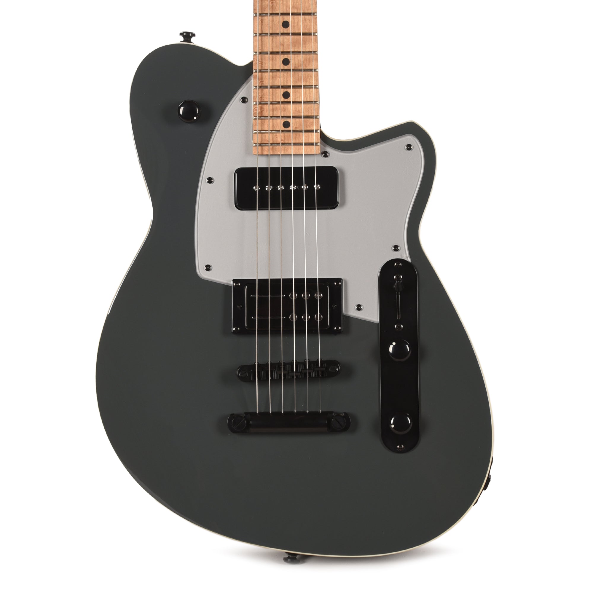 Reverend Double Agent OG Battleship Gray Electric Guitars / Solid Body