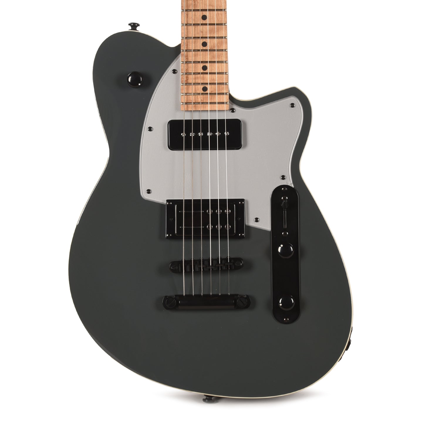 Reverend Double Agent OG Battleship Gray Electric Guitars / Solid Body