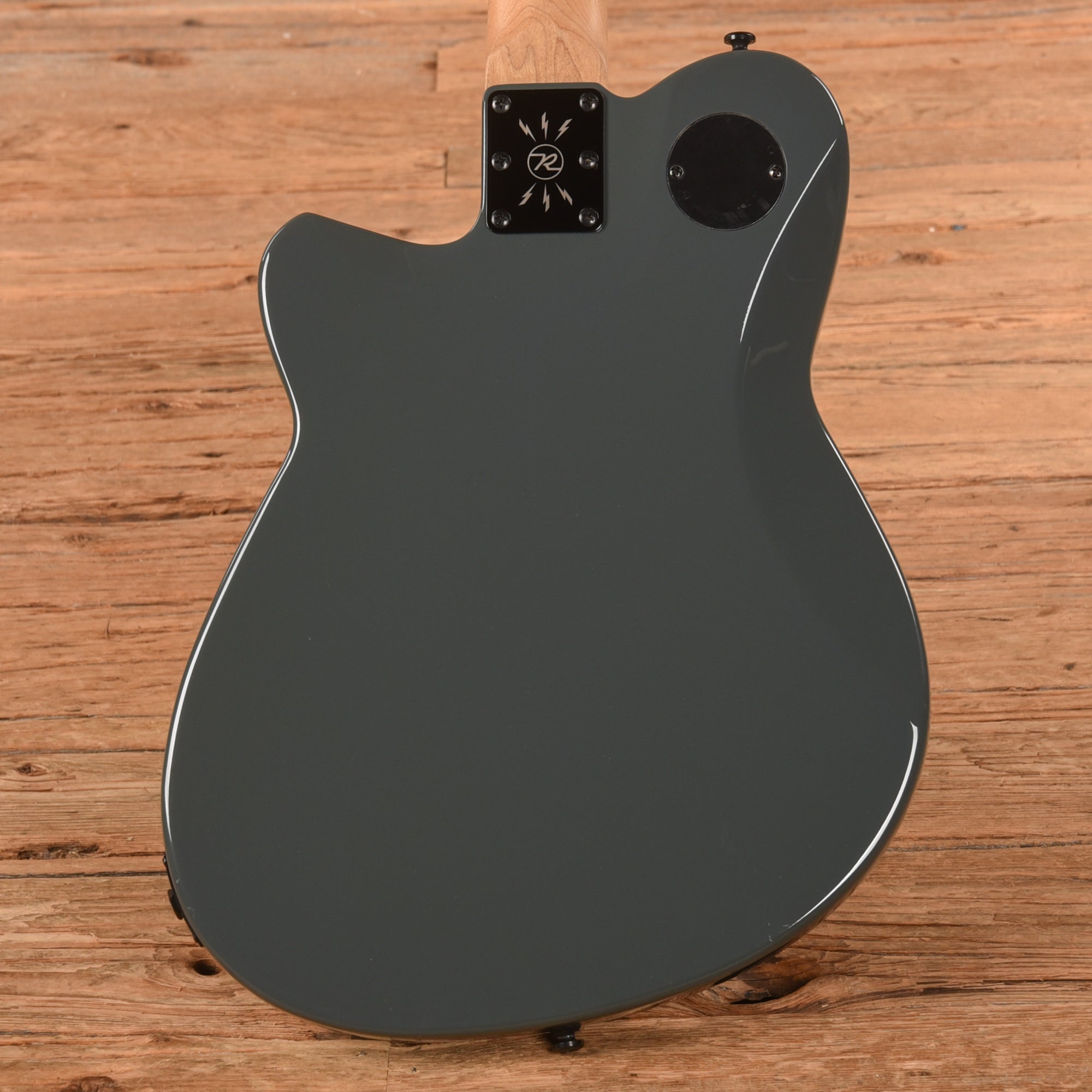 Reverend Double Agent OG Battleship Gray Electric Guitars / Solid Body