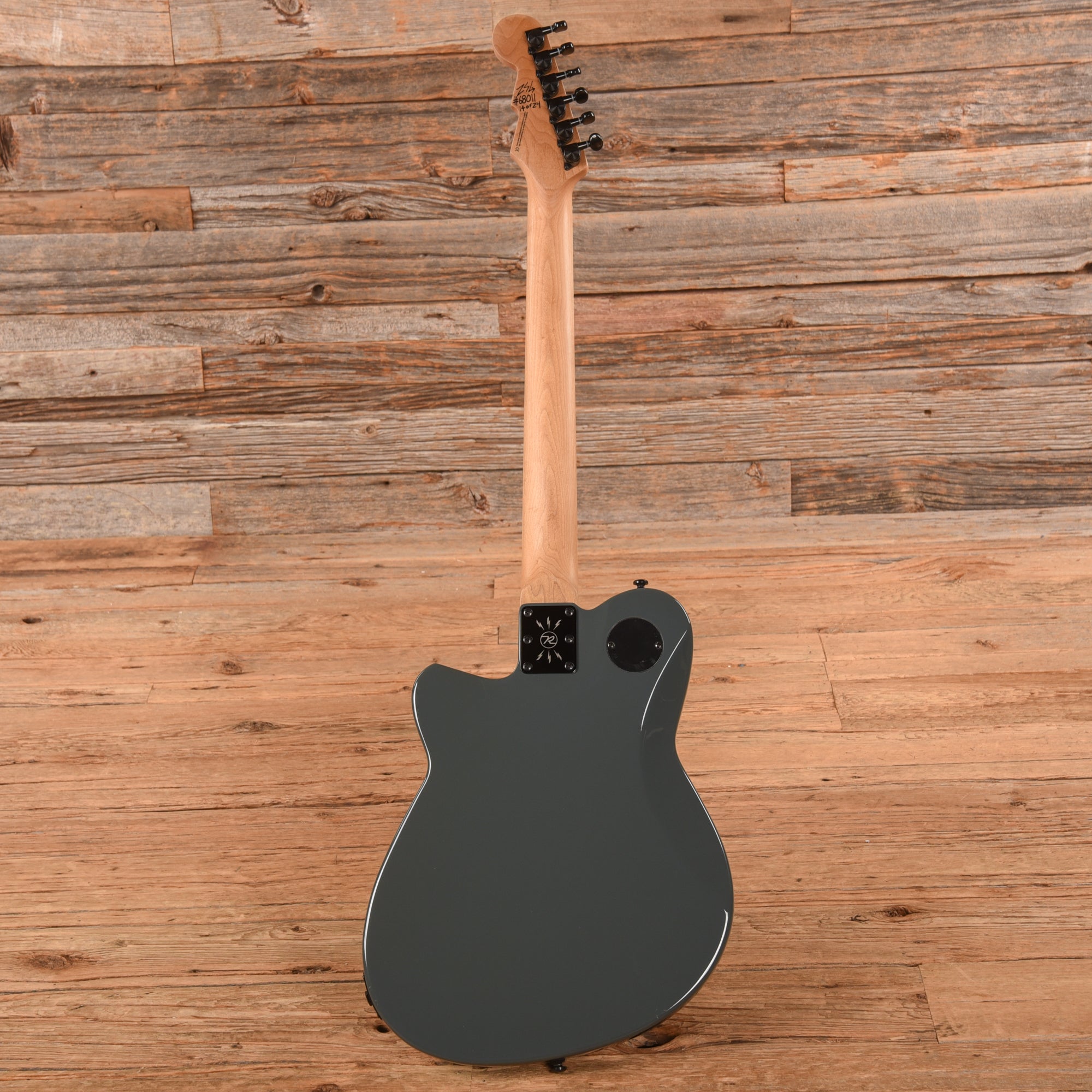 Reverend Double Agent OG Battleship Gray Electric Guitars / Solid Body