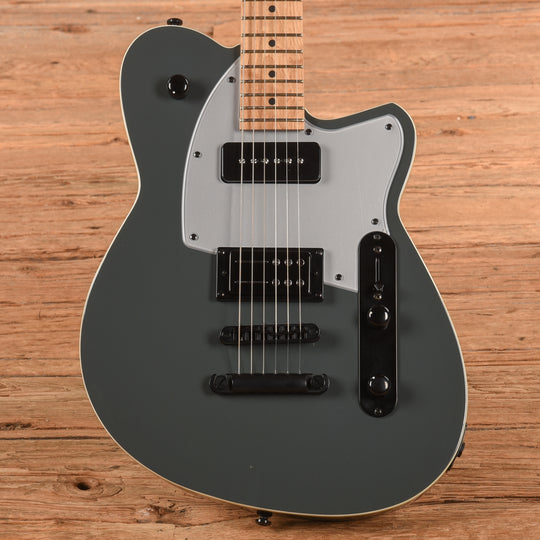 Reverend Double Agent OG Battleship Gray Electric Guitars / Solid Body