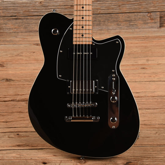 Reverend Double Agent OG Black Electric Guitars / Solid Body