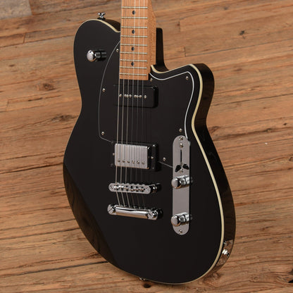Reverend Double Agent OG Black Electric Guitars / Solid Body