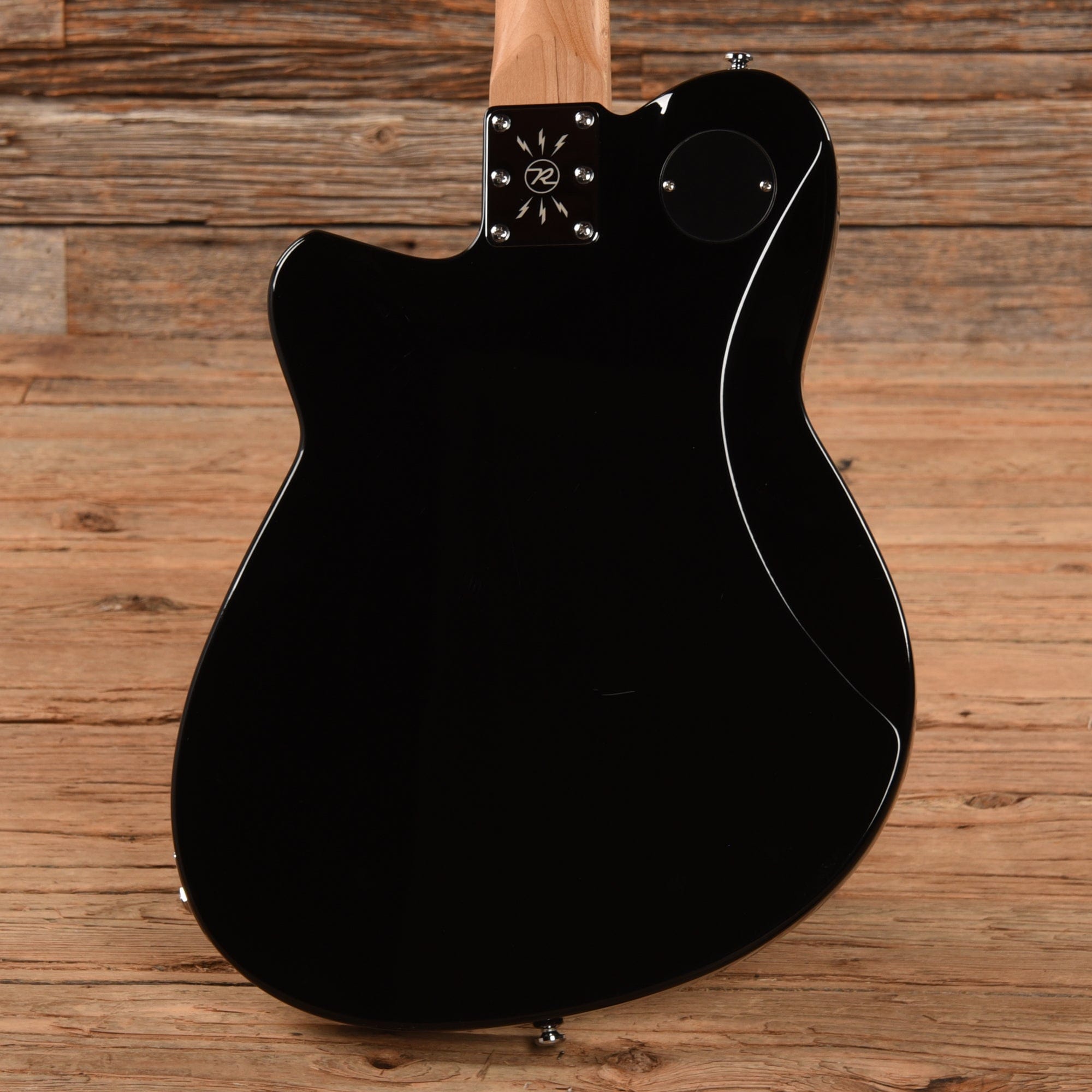 Reverend Double Agent OG Black Electric Guitars / Solid Body