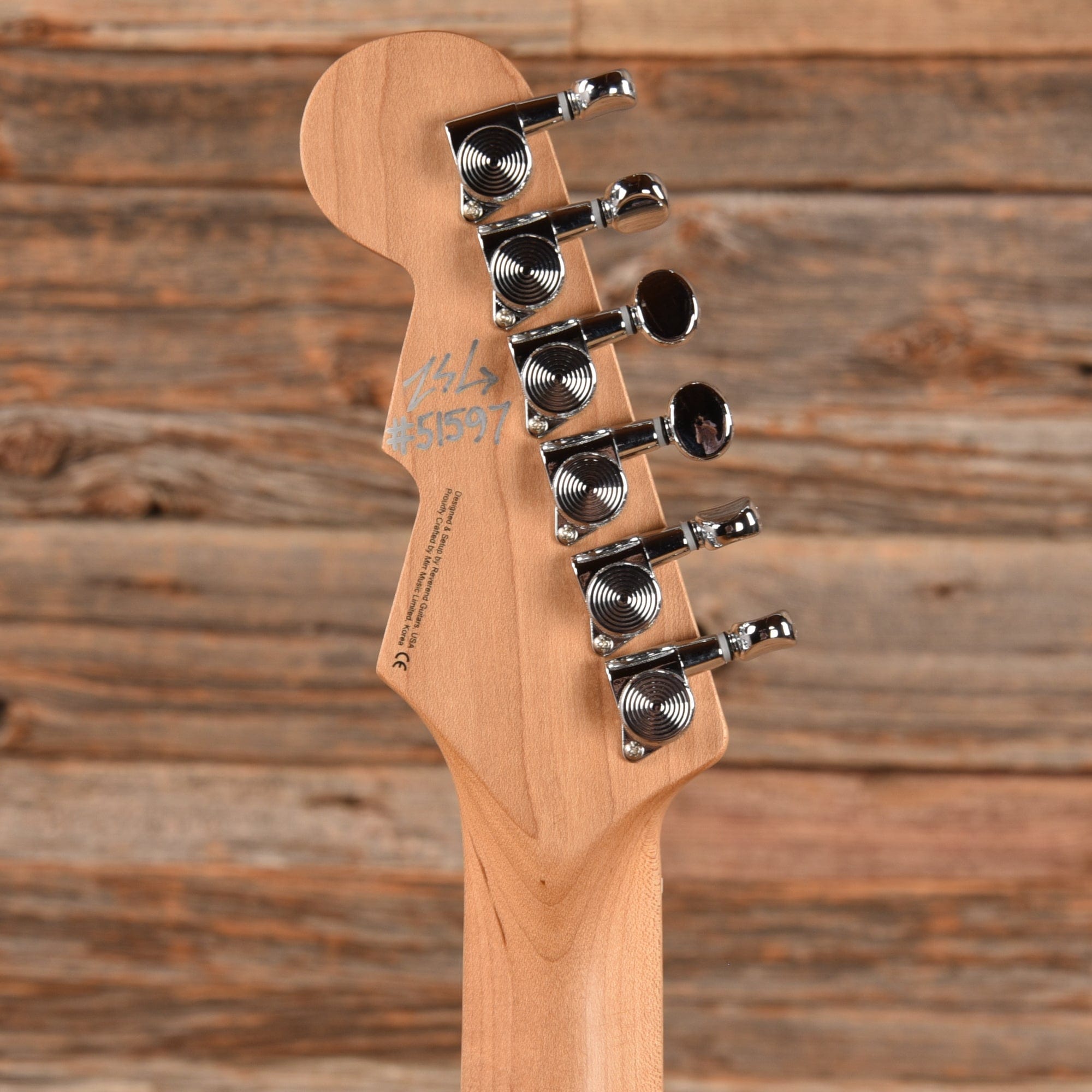 Reverend Double Agent OG Black Electric Guitars / Solid Body