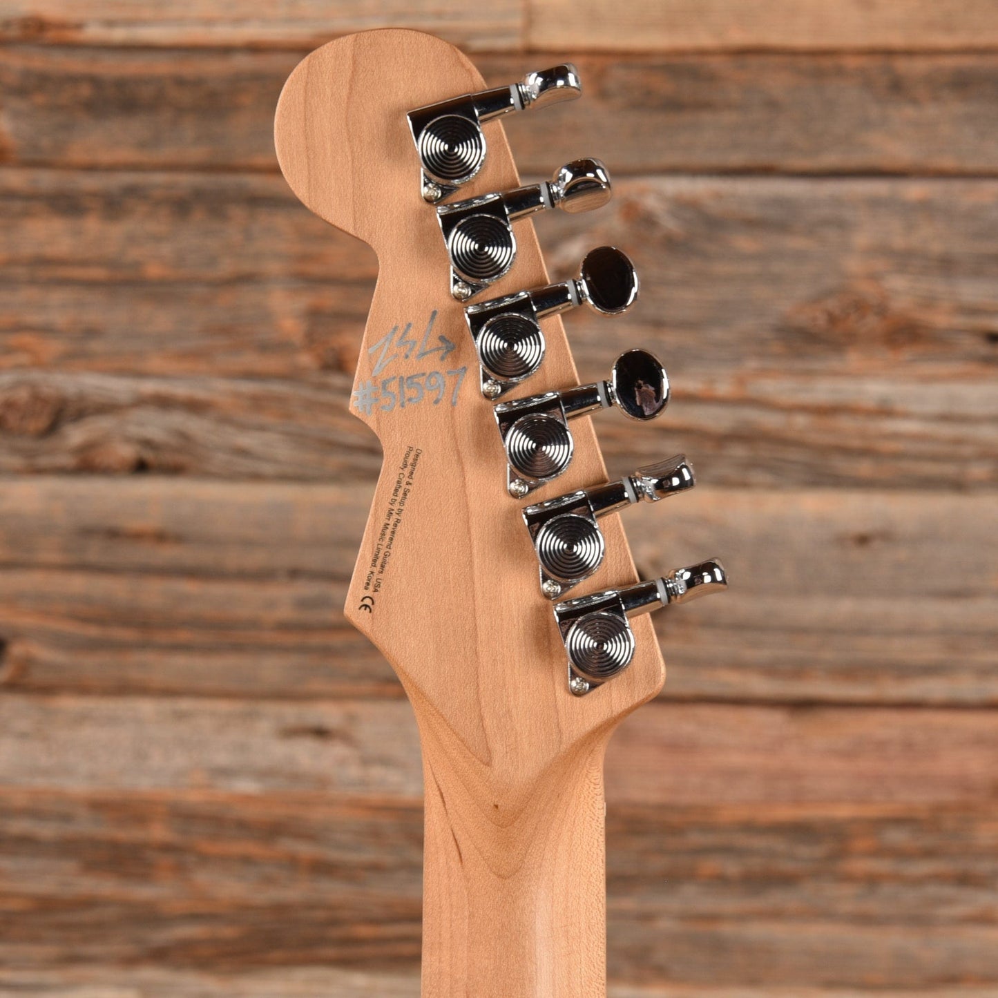 Reverend Double Agent OG Black Electric Guitars / Solid Body