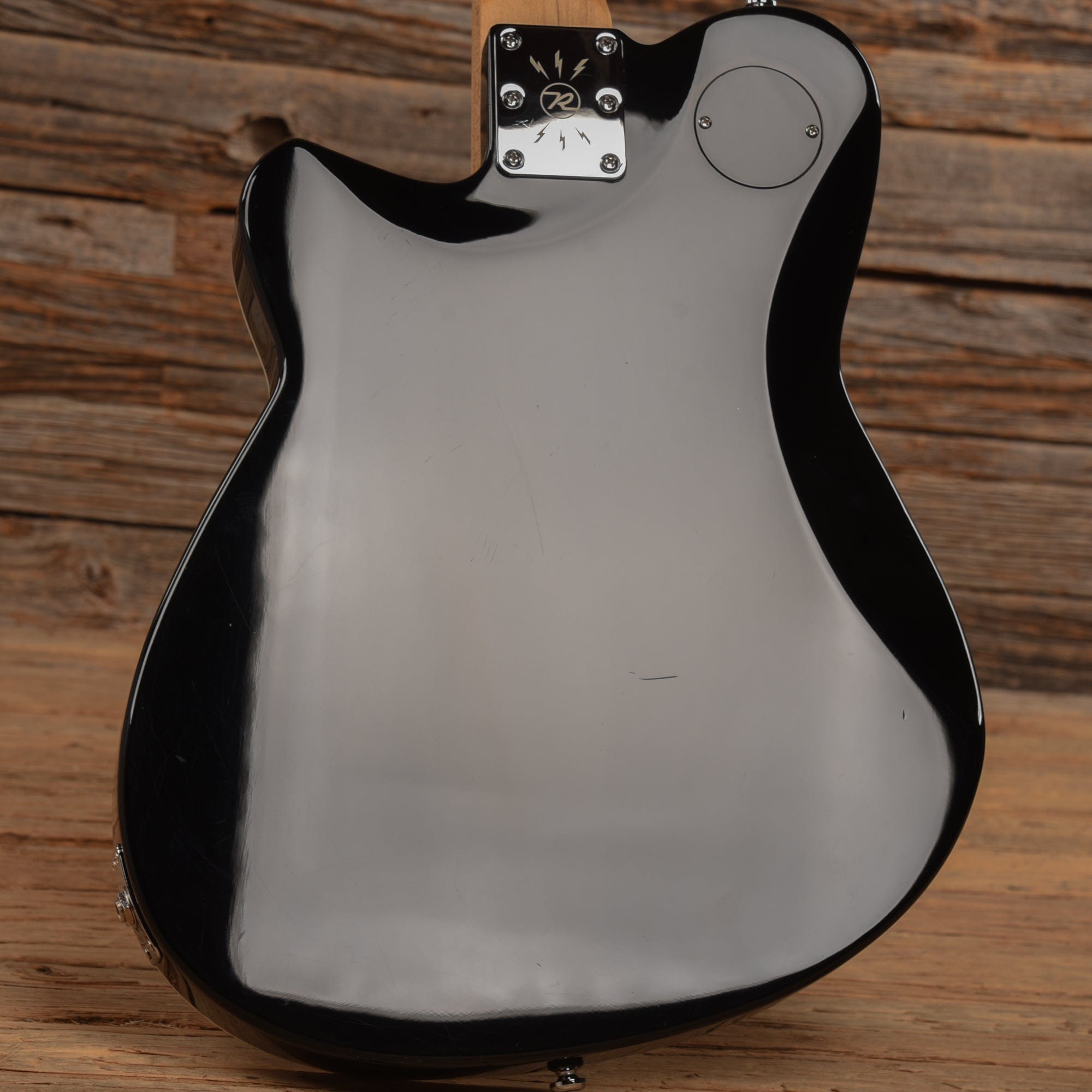 Reverend Double Agent OG Black Electric Guitars / Solid Body