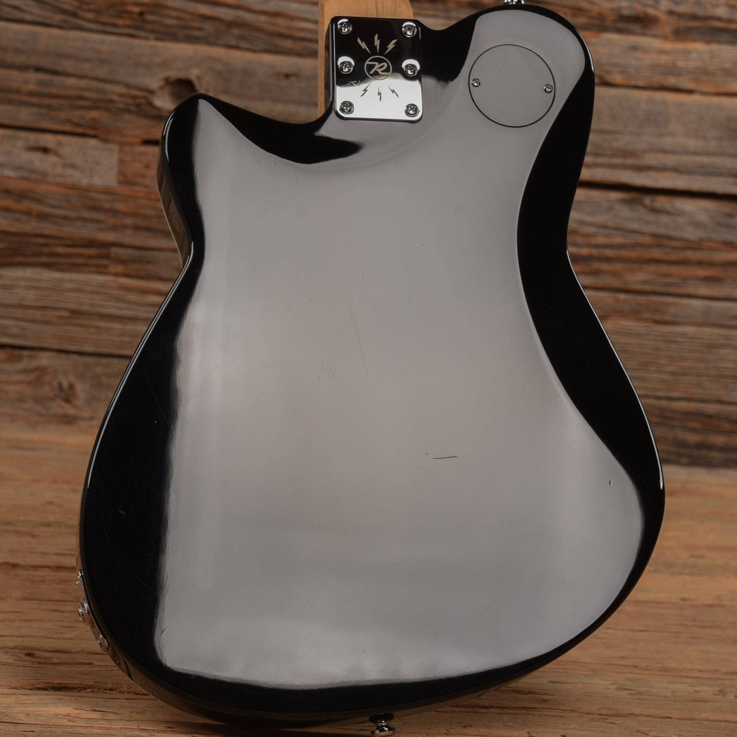 Reverend Double Agent OG Black Electric Guitars / Solid Body