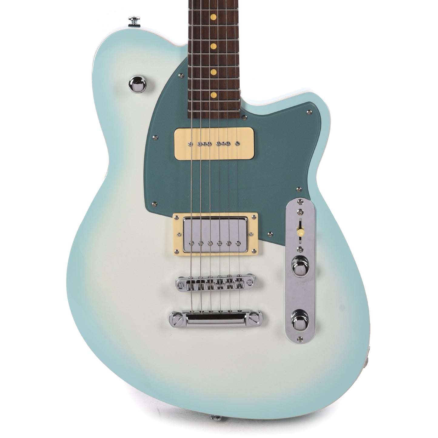 Reverend Double Agent OG Chronic Blue Burst Electric Guitars / Solid Body