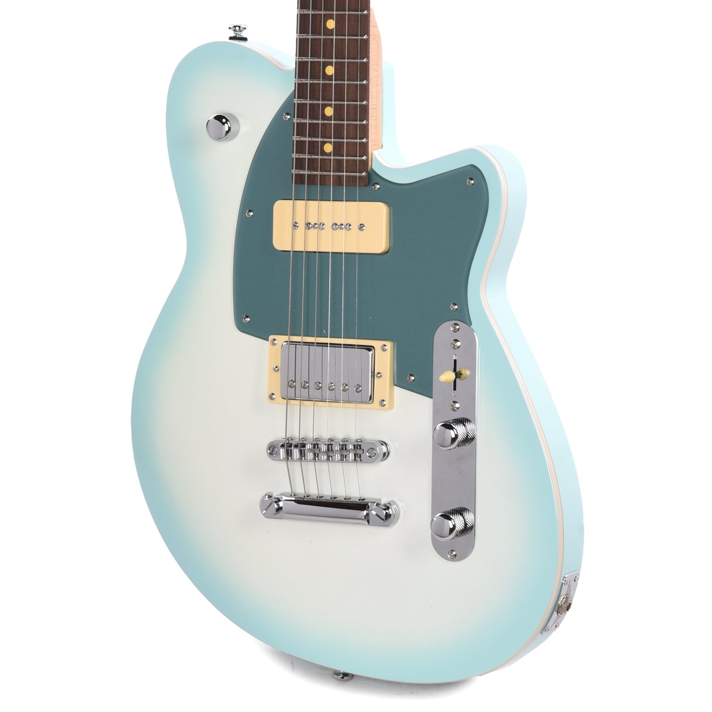 Reverend Double Agent OG Chronic Blue Burst Electric Guitars / Solid Body