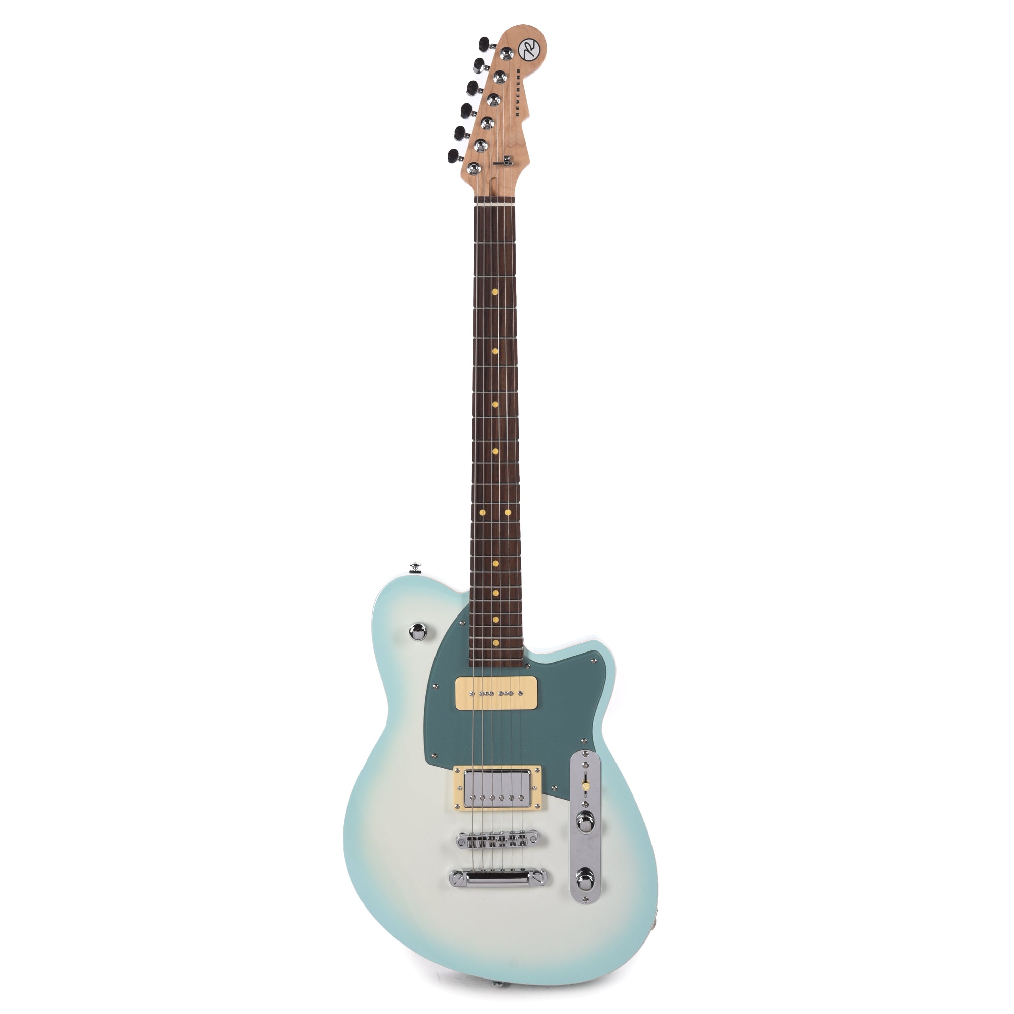 Reverend Double Agent OG Chronic Blue Burst Electric Guitars / Solid Body
