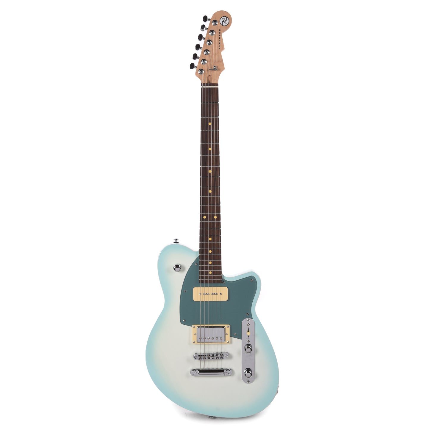 Reverend Double Agent OG Chronic Blue Burst Electric Guitars / Solid Body