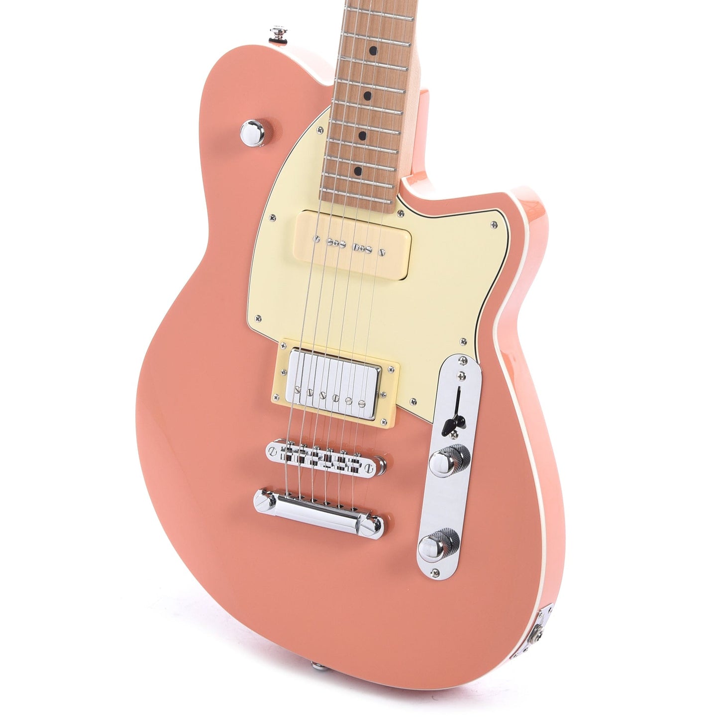 Reverend Double Agent OG Coral LE w/Roasted Maple Neck Electric Guitars / Solid Body