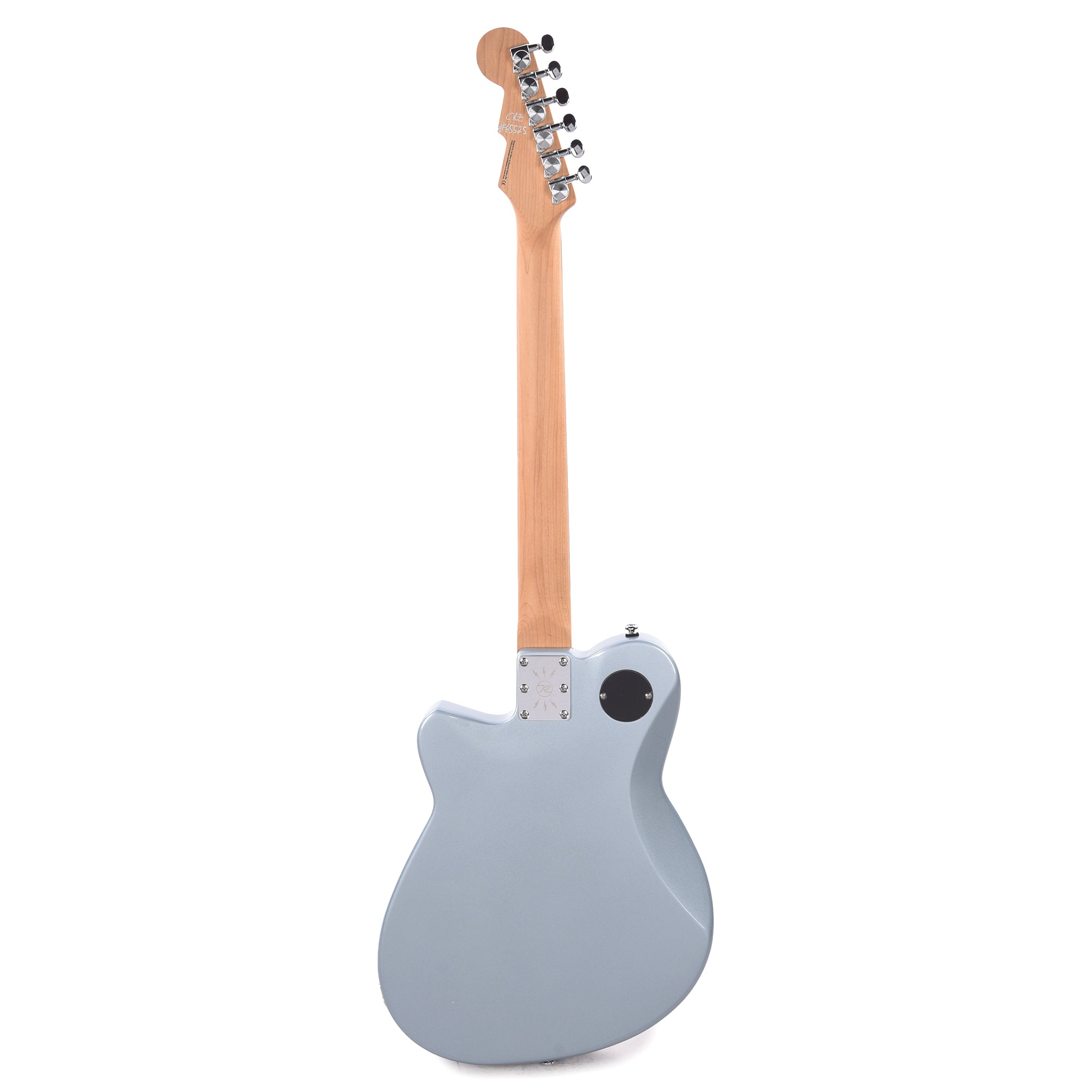 Reverend Double Agent OG Metallic Silver Freeze Electric Guitars / Solid Body