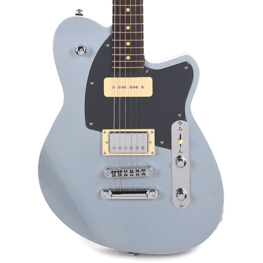 Reverend Double Agent OG Metallic Silver Freeze Electric Guitars / Solid Body