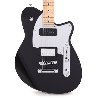Reverend Double Agent OG Midnight Black Electric Guitars / Solid Body