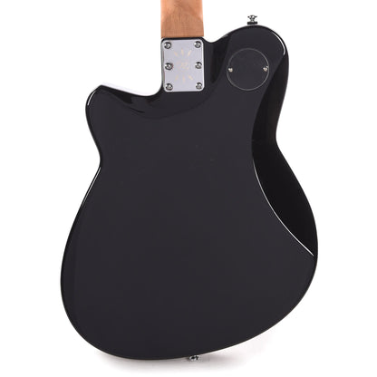 Reverend Double Agent OG Midnight Black Electric Guitars / Solid Body