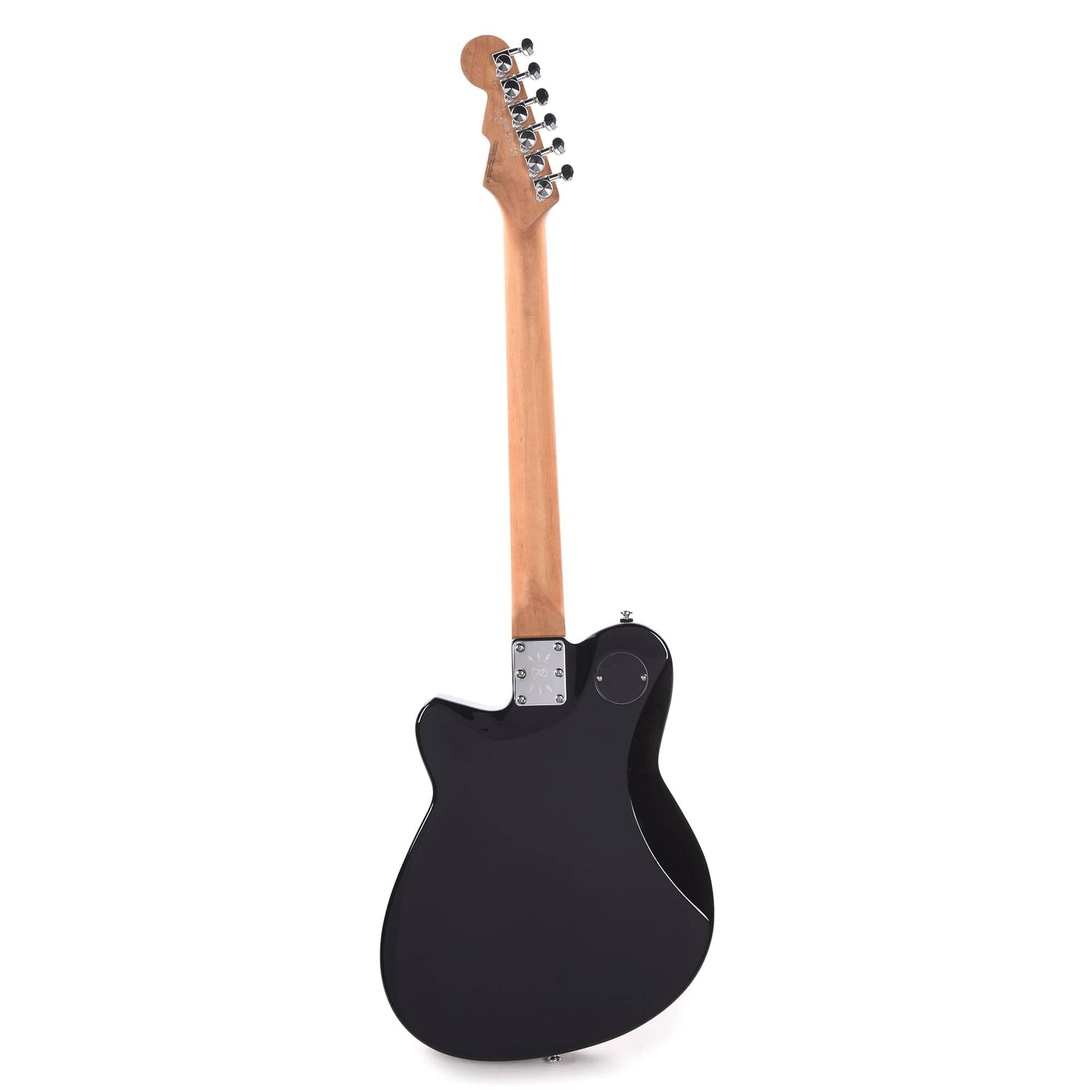 Reverend Double Agent OG Midnight Black Electric Guitars / Solid Body