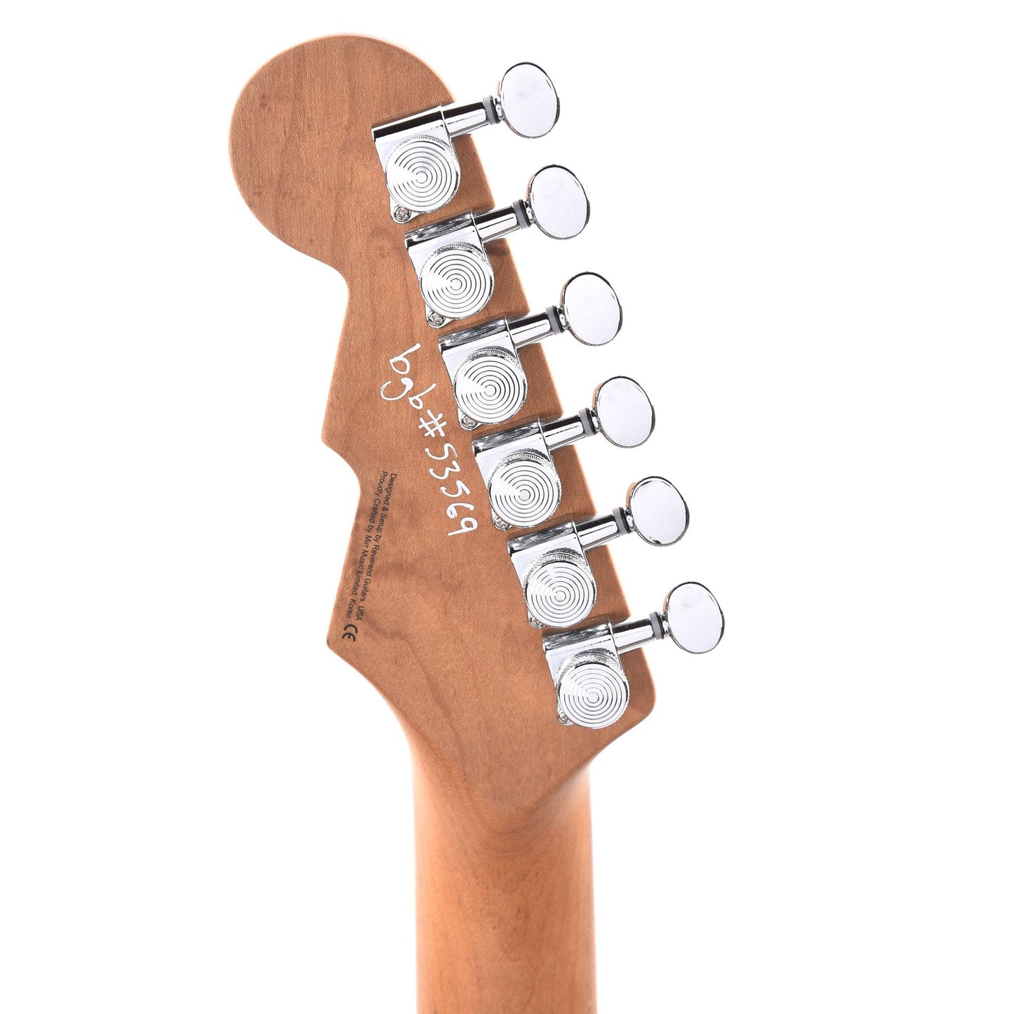 Reverend Double Agent OG Midnight Black Electric Guitars / Solid Body